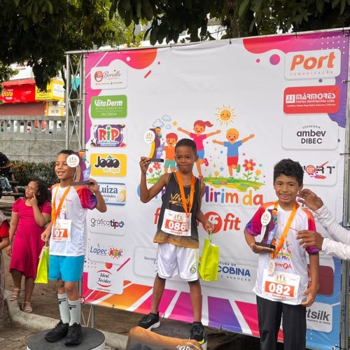 Corrida Mirim da Fátima Fit reúne diversas crianças em manhã de esporte e diversão em Jacobina