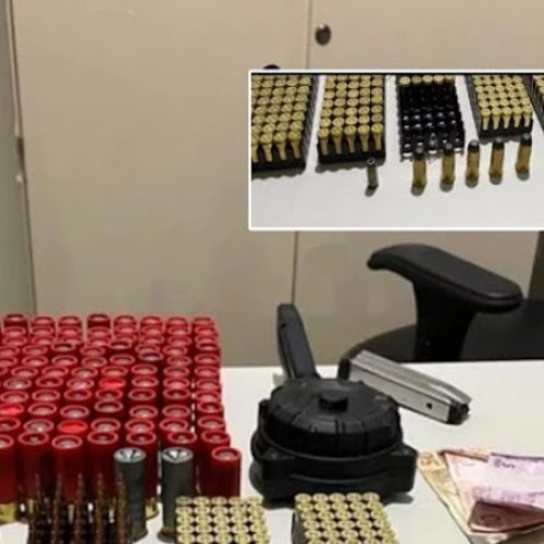 Polícia apreende grande quantidade de munições e droga durante ação em Miguel Calmon